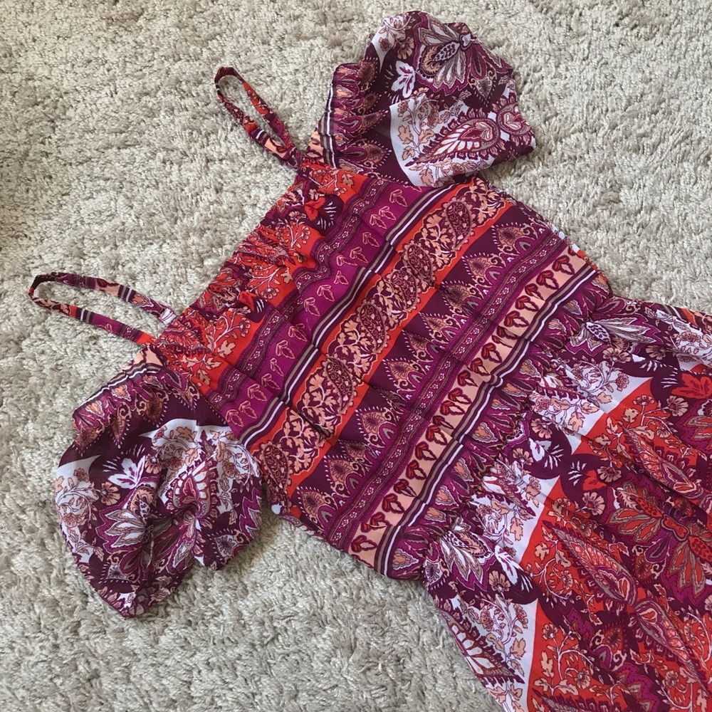 Off-the-Shoulder High Low Summer Dress